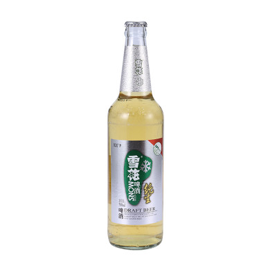 10度雪花银标纯生啤酒 580ml/瓶
