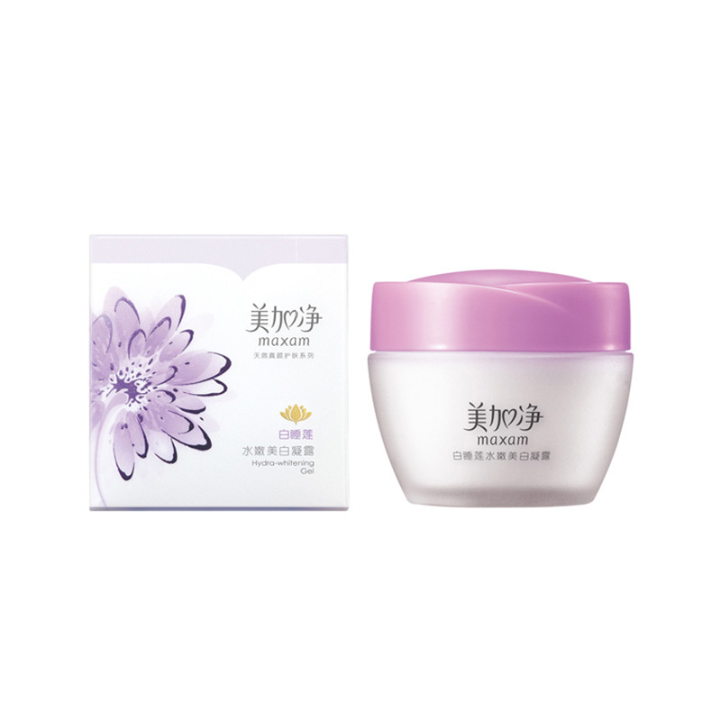 面部护肤 面霜 美加净面霜 美加净白睡莲水嫩美白凝露 80g/瓶