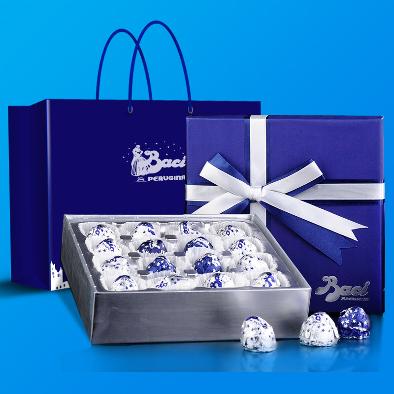 baci巧克力包装设计平面图