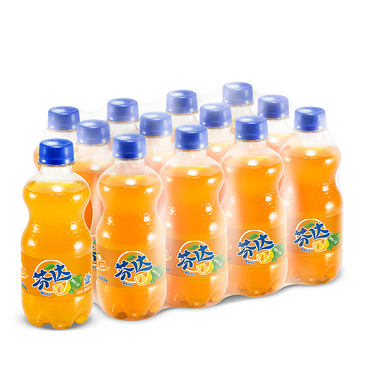 芬达橙味 300ml*12瓶/箱