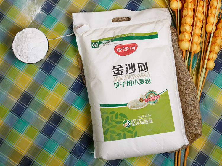 金沙河饺子用小麦粉5kg/袋
