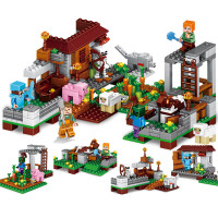 QUNLONG 我的世界兼容乐高四合一积木人仔