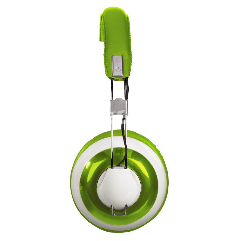哈玛(hama) 时尚头戴式耳机 绿/白