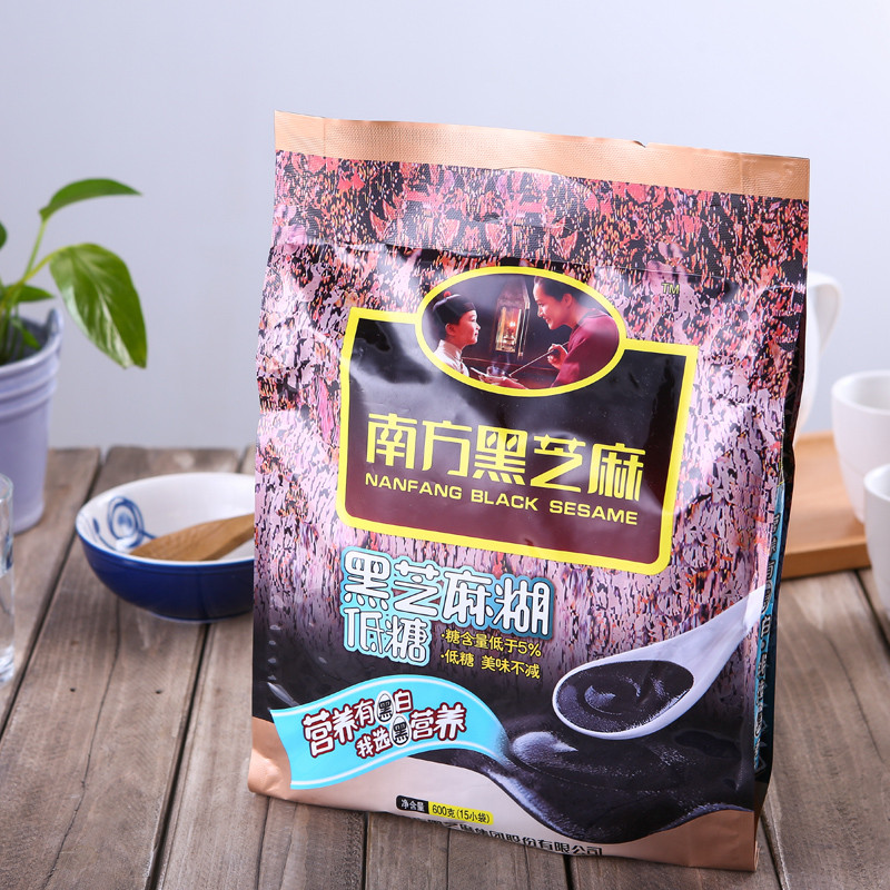 南方低糖黑芝麻糊600g/袋