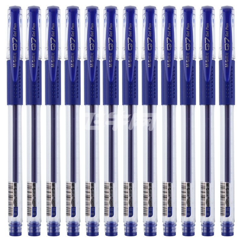 晨光q7 中性笔 12支装0.