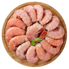 滨江码头 冻阿根廷红虾(去头) 300克/盒